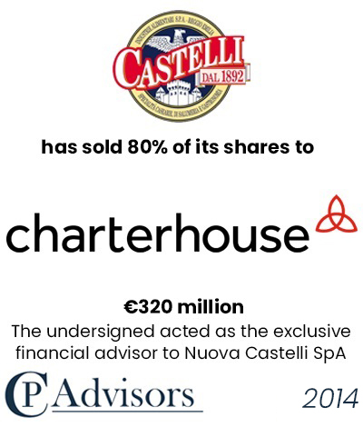 CP Advisors ha assistito Nuova Castelli nel processo di vendita del business a Charterhouse Capital Partners per Euro 320 milioni in cash.