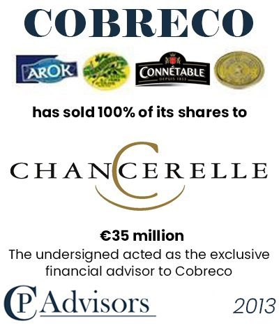 CP Advisors ha assistito Cobreco nel processo di vendita del business a Chancerelle per Euro 35 milioni in cash