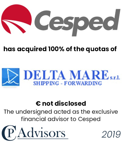 CP Advisors ha assistito Cesped Group nell’ acquisizione di Delta Mare S.r.l.